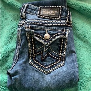 miss me bootcut jeans size 25